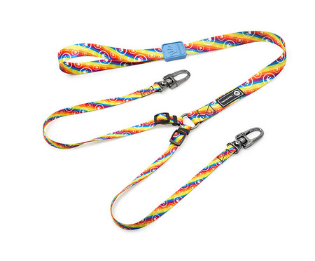 Guia para Cachorro Dupla Rainbow - Colorido | WestwingNow
