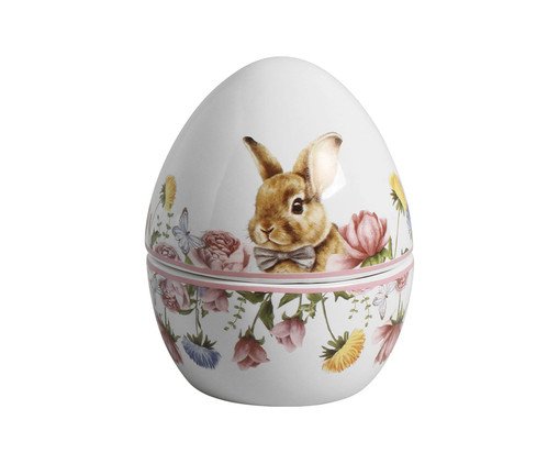 Bowl Ovo Easter Flowers Rabbit, Colorido | WestwingNow