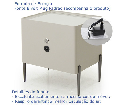 Mesa de Cabeceira Inteligente I | Westwing