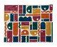 Tapete Cores e Formas Médio, multicolor | WestwingNow