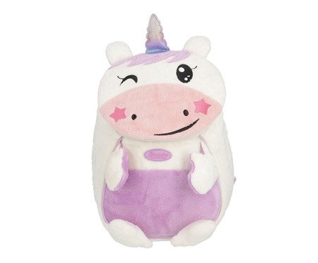 Mochila Infantil Parker Unicórnio Lilás - 25X30X12,5cm | Westwing