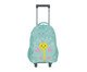 Mochila de Rodinha Infantil Lincoln Borboleta Verde Água - 28X43X13,5cm, green | WestwingNow