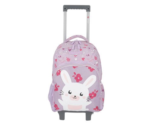 Mochila de Rodinha Infantil Lincoln Coelho Lilás - 28X43X13,5cm, purple | WestwingNow