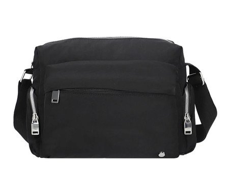 Bolsa Transversal MelRosê 4XT Preto - 32,5X23,5X17cm | Westwing
