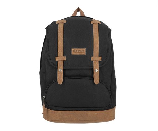 Mochila para Notebook 16 Straps Preto - 46X32,5X16cm, black | WestwingNow