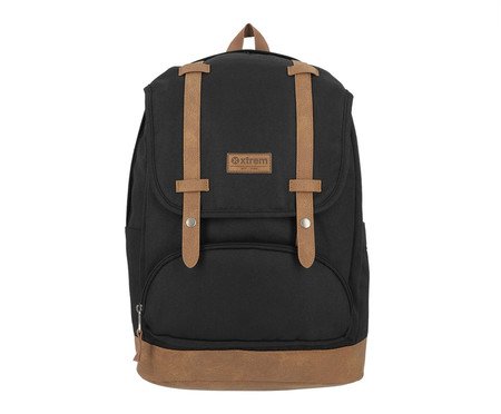 Mochila para Notebook 16 Straps Preto - 46X32,5X16cm | Westwing