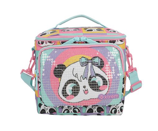 Lancheira Infantil Térmica Oregon Panda Colorida - 22X21X19cm, multicolor | WestwingNow