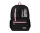 Mochila para Notebook 15 Cleveland Preto e Rosa - 31X43,5X15cm, black | WestwingNow