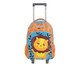 Mochila de Rodinha Infantil Lincoln Leão Laranja - 28X43X13,5cm, orange | WestwingNow