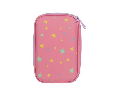 Estojo Tucson Unicórnio Rosa - 15X23X6cm | Westwing