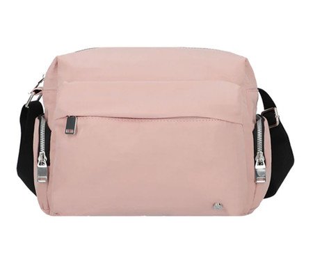 Bolsa Transversal MelRosê 4XT Rosa - 32,5X23,5X17cm | Westwing