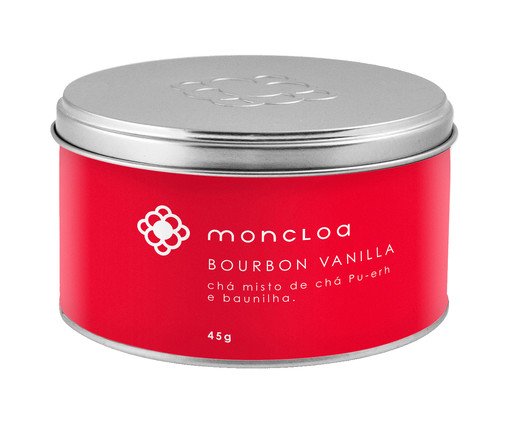 Chá Puerh Bourbon Vanilla Moncloa Lata - 45g, multicolor | WestwingNow