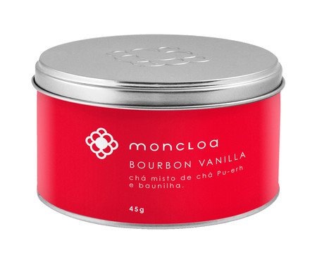 Chá Puerh Bourbon Vanilla Moncloa Lata - 45g