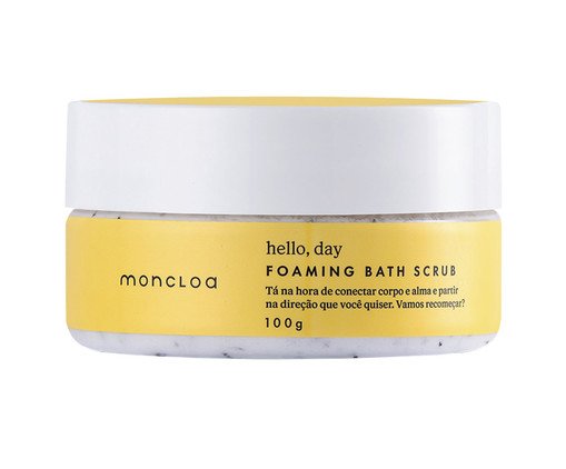 Espuma Esfoliante de Banho Foaming Bath Scrub Hello, Day Moncloa - 100g, multicolor | WestwingNow