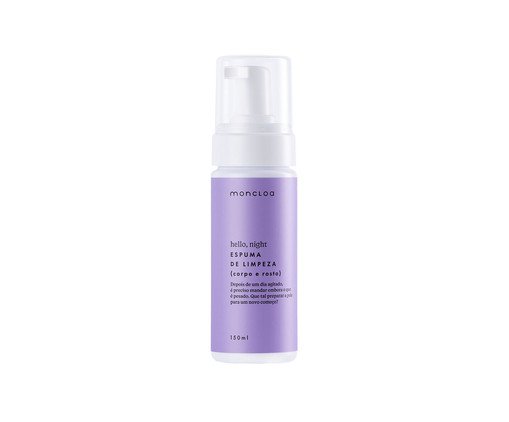 Espuma de Limpeza para Corpo e Rosto Hello, Night Moncloa - 150ml, multicolor | WestwingNow