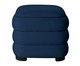 Puff Baú P em Veludo Valle Azul Marinho, blue | WestwingNow