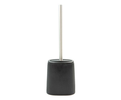 Escova Sanitária com Suporte Listras Preto, multicolor | WestwingNow
