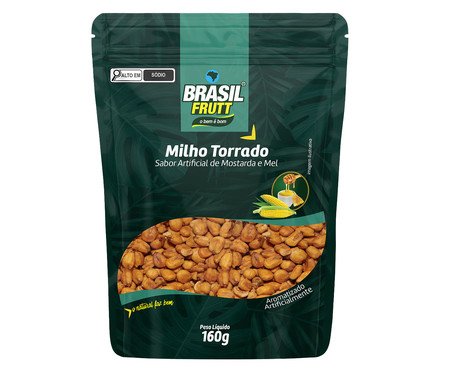 Milho Torrado Mostarda e Mel Pacote