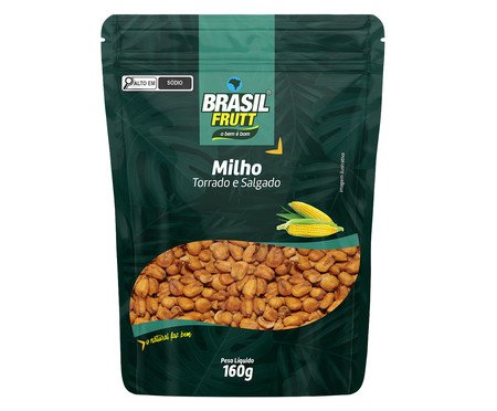 Milho Torrado e Salgado Pacote