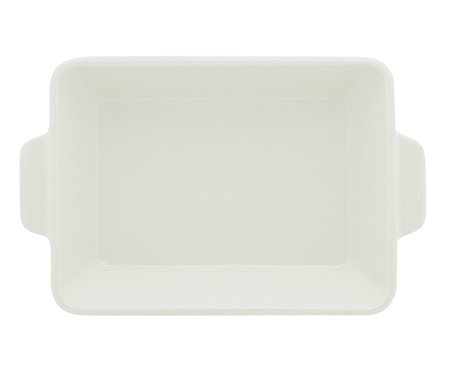 Refratário em Porcelana Basic Branco | Westwing