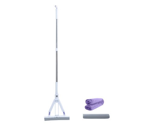 Mop Esponja com Refil e Pano de Microfibra Simplo, multicolor | WestwingNow