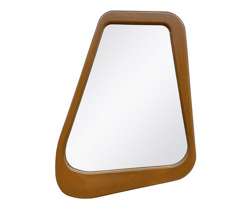Espelho Decorativo Trapézio Freijó, Natural | WestwingNow
