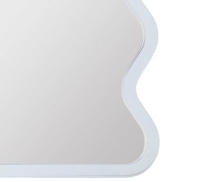 Espelho de Parede Wave Orgânico Branco | Westwing