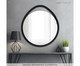 Espelho Decorativo Empty Redondo Preto, black | WestwingNow