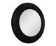 Espelho Madrid em Corino Preto - 60cm, black | WestwingNow