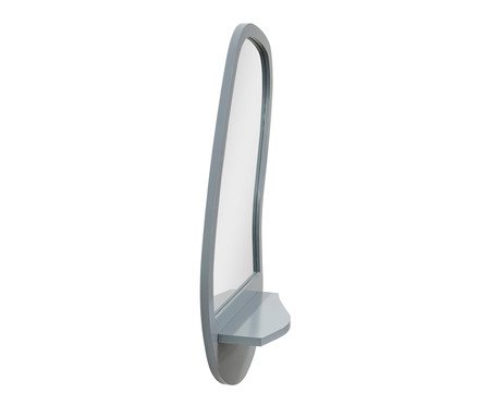 Espelho Organic Shelf Azul Grande | Westwing