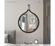 Espelho de Corpo Profile Sisal Preto, black | WestwingNow