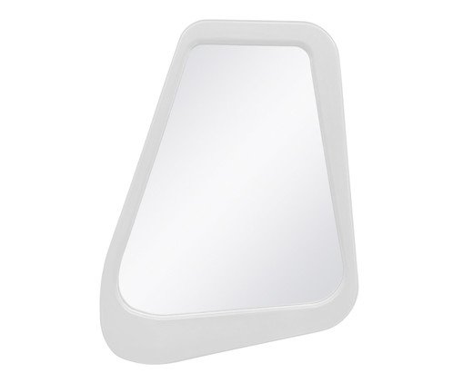 Espelho Decorativo Trapézio Branco, white | WestwingNow