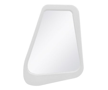 Espelho Decorativo Trapézio Branco | Westwing