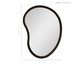 Espelho de Parede Orgânico Egg Preto, black | WestwingNow