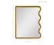 Espelho de Parede Wave Orgânico Dourado, gold | WestwingNow