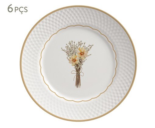 Jogo de Pratos Raso Huppert, multicolor | WestwingNow