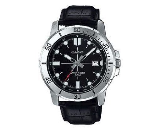 Relógio de Pulso Analógico Modelo Mtp-Vd01L-1Evdf, Preto | WestwingNow