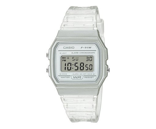 Relógio de Pulso Casio Standard Digital Branco, Branco | WestwingNow
