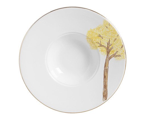 Prato Risoto com Filete Ouro Ype Amarelo, Colorido | WestwingNow