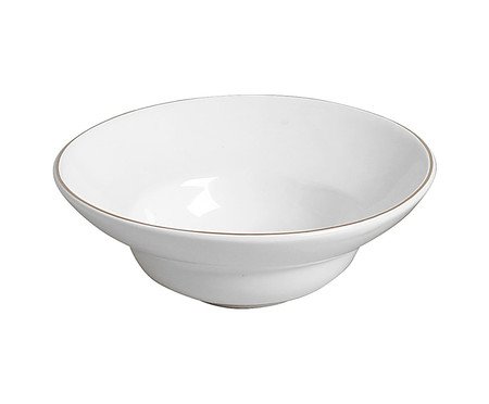 Jogo de Mini Bowl Com Aba com Filete Ouro Ype Rosa | Westwing