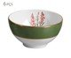 Jogo de Bowl Verde com Filete Ouro Boca de Leao, Colorido | WestwingNow