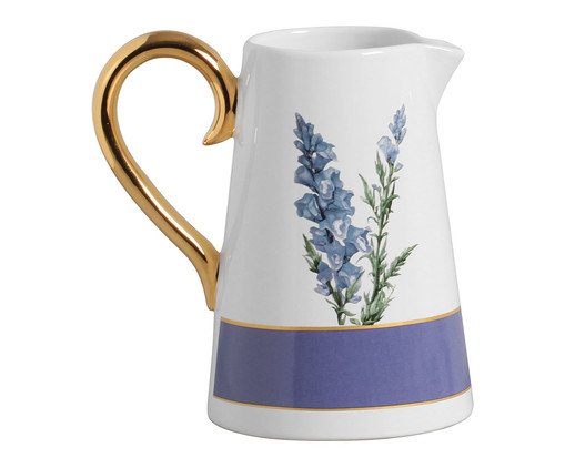 Jarra Roxo com Filete Ouro Boca de Leao, Colorido | WestwingNow