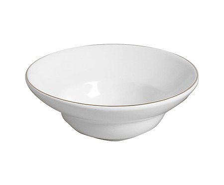 Jogo de Mini Bowl Com Aba com Filete Ouro Ype Verde | Westwing