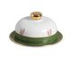 Manteigueira Verde com Filete Ouro Boca de Leao, Colorido | WestwingNow