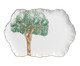 Travessa com Filete Ouro Ype Verde, Colorido | WestwingNow