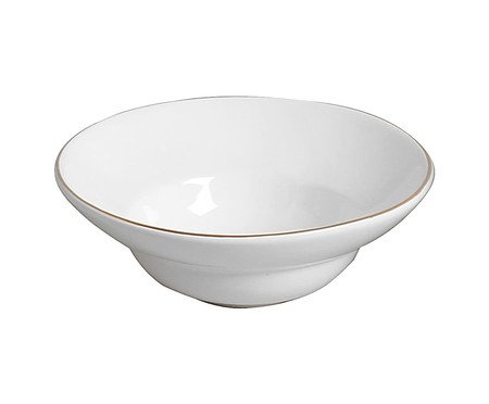 Jogo de Mini Bowl Com Aba com Filete Ouro Ype Azul | Westwing