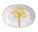 Travessa Media com Filete Ouro Ype Amarelo, Colorido | WestwingNow
