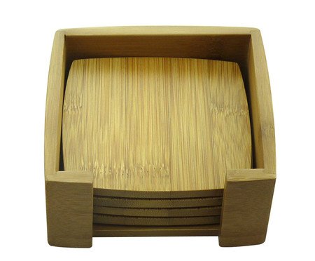 Jogo de Porta-Copos com Suporte Ecokitchen | Westwing