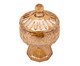 Pote Decorativo em Cristal Louise Âmbar, Colorido | WestwingNow