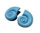 Brinco Caracol Baby Blue, blue | WestwingNow